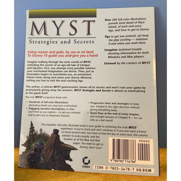 Strategies and Secrets Ser.: Myst Strategies and Secrets : For DOS by Anne Ryman - Picture 2 of 2